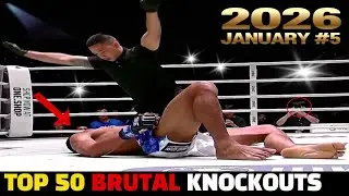 Top 50 Best Knockouts January 2026 | Muay Thai & MMA&bull;Boxing #5
