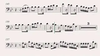 Korsakov, Rimsky: Trombone Concerto (wind band accompaniment )