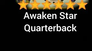 Angry birds evolution awakening Star Quarterback