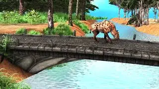 T-rex Attack Hyena | Jurassic Park Fan-Made Film | dino edge
