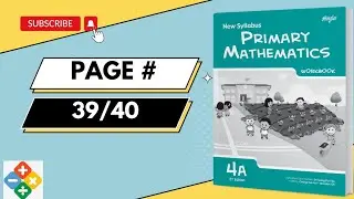Primary mathematics 4a/ Multiplying by a 2-digit number/ page number 39/40