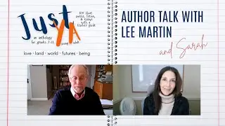#BookTube: Author Lee Martin shares his flash fiction story from Just YA