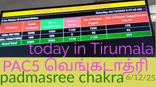 TTD venkadathri PAC5 in Tirumala padmasree chakra 