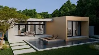House Design with Incredible Open Space | Nature-Surrounded Home Tour