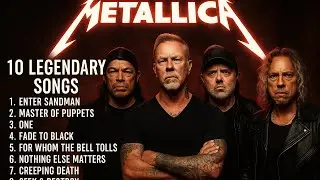 Guitar Riffs & Best Metallica Hits | Slow Rock Live Concert with Emo Rock Playlist Nonstop