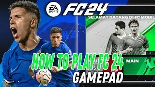 HOW TO PLAY FC 24 MOBILE WITH GAMEPAD| AUTO PRO PLAYER