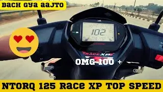 Tvs ntotq race xp top speed | Amazing result 102 plus speed 😎