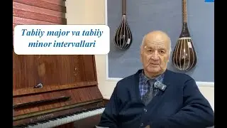Tabiiy major va tabiiy minor intervallari