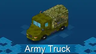 Habbo Tutorial - Army Truck