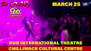Mr CROWLEY CHILLIWACK MAR 25  2026 Preview RockItBoy Entertainment YT
