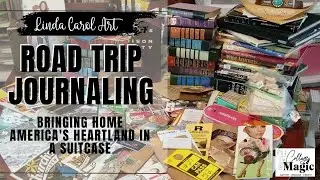 My Road Trip Journal Haul - TRAVEL JOURNALING - Bringing Home America's Heartland in a Suitcase