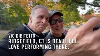 Ridgefield, CT is beautiful. Love performing there.