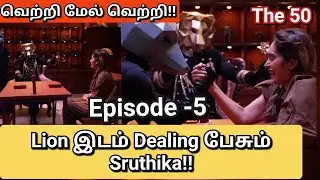 Shruthika Arjun is pure fun#the 50 reality show#episode-5#full episode review in Tamil#samriya#🙏👍