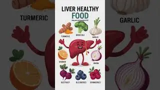 Best Foods for Liver Health 🍋 | Clean Your Liver Naturally#shorts