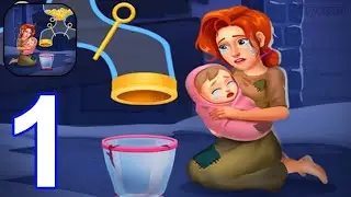 Home Escape Pull The Pin - Gameplay Walkthrough Part 1 Help Family Mantion Repair (IOS, Android)