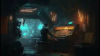 Melancholic Ambient Cyberpunk Electronic Instrumental - Machine Friends (Original Composition)