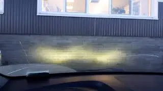 Светодиодные лампы LED C6 H4 3800Lm -результат