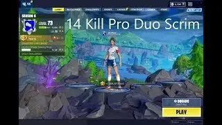 14 kill pro duo scrim win