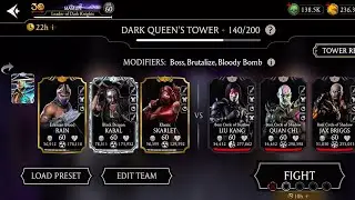 DARK QUEEN'S TOWER FATAL 140 BOSS BATTLE ROUND 6