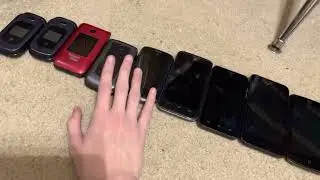 My ZTE phone collection