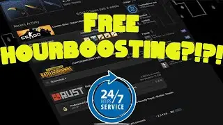 Steam hour BOOST for Free 2025!!!!