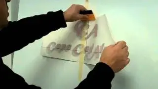 Sign It! Vinyl Application - Hinge Method.mov