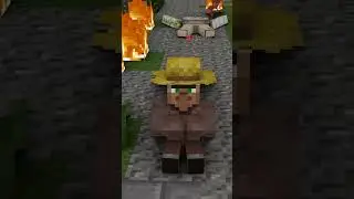 Why does Pillager attack Villagers? -  Minecraft Animation