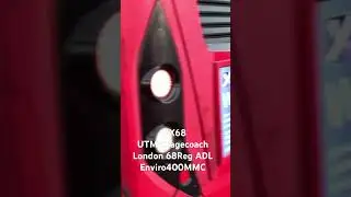 *YX68 UTM*Stagecoach London 68Reg ADL Enviro400MMC #fortheloveofbuses #londonbus #travel