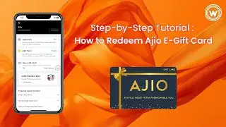 Как активировать электронную подарочную карту Ajio?