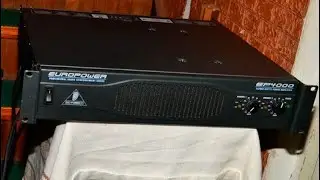 Усилитель Behringer EP4000 осмотр внутри 1 ч.