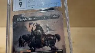 Midnight Reaper Secret Lair Drop Frank Frazetta #1171 CGC 9 Scratched Slab! And 1995 ultra Archangel