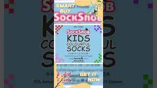 KIDS Solid Colour Cotton Socks (9-12 UK / Grey)