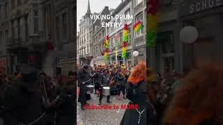 Vikings in Black | Netherlands Carnival #netherlandsvlog #vikings #carnival #netherlands