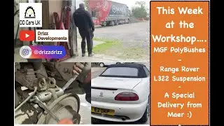 This Week at the Workshop - MGF bushes, R50 MOT & Wheel Bearing, L322 Suspension & a Maer Chassis