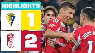 C&Aacute;DIZ CF 1 - 2 GRANADA CF | RESUMEN LALIGA HYPERMOTION