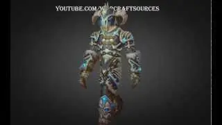 Human Death Knight Challenge Mode Set - Lich Lord Armor