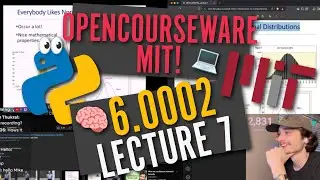 MIT 6.0002 Watchalong | Lecture 7: Confidence Intervals | Livestream Rewatch!