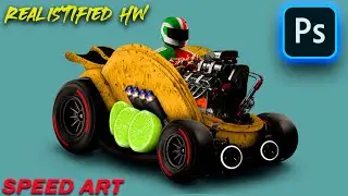 Realistified TACO-CAR | HW (remake) | Photoshop Speed art