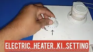 hand moulding machine electric heater ki Mukammal setting