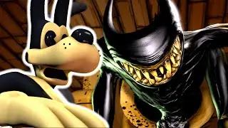 BORIS MEETS INK BENDY (SFM Bendy And The Ink Machine Animation)
