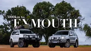 Travelling 3000km in 20 Year-Old 4WDs - Exmouth 2025
