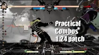 New Axl combos for patch 1.24 - Guilty Gear Strive