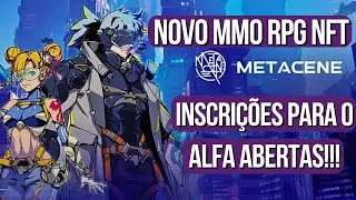 METACENE - Um MMORPG NFT com um POTENCIAL GIGANTE *ABERTO TESTE ALPHA 2.0* (Review-Infos-Gameplay)