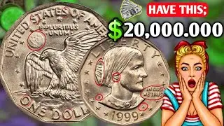 1999 P Susan B. Anthony Dollar Coin Value | How Much is a 1999 P Susan B. Anthony Dollar Worth?