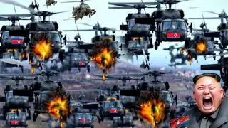 1 minute ago! Billions of North Korean combat helicopters destroyed by Ukraine - ARMA 3