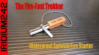 The Fire Fast Trekker Waterproof Survival Fire Starter