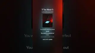 If You Meant It | A Quiet Breakup Song for Late Nights