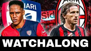 AC MILAN VS CAGLIARI CALCIO || WATCHALONG