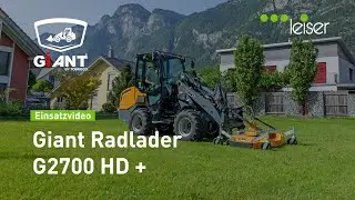 G2700 HD+ im Einsatz in der Schweiz | Giant Knicklader
