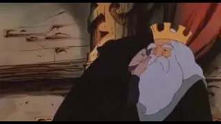 Grima Wormtongue petting Theoden / Nostalgic animation / Classic / Lord of the rings